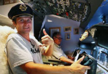 Guy Creates His Own Airplane Cockpit Simulator At Home Using Google Search.