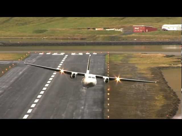 Air Iceland Fokker 50 Wonderful Takeoff