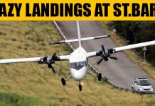 Awesome Landings – St. Barts Nose-down Arrivals