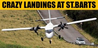 Awesome Landings – St. Barts Nose-down Arrivals