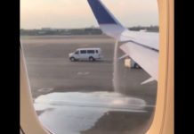 Someone in the cockpit opened up the chemtrail valve too early