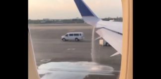 Someone in the cockpit opened up the chemtrail valve too early