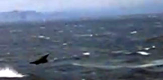 Mad French Pilot Almost Splashes His Rafale