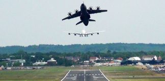 What do you mean there’s a plane landing?