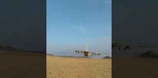 Low level flying with Saudi AF C-130