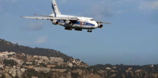 Hard day to land an Antonov An-124
