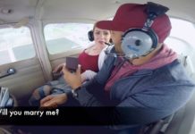 Hilarious Mid Air Marriage Proposal Mishap