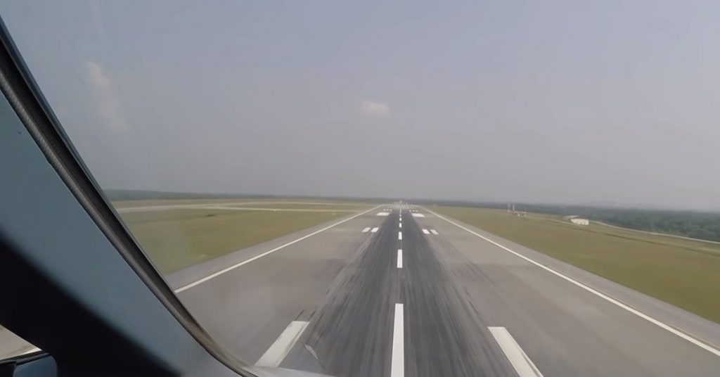 Airbus A380 Pilotsview