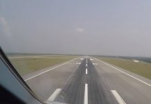 Airbus A380 Pilotsview – Long Takeoff Roll Airbus A380 Pilotsview