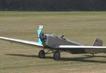 BMW LED Logo on Propeller Aircraft