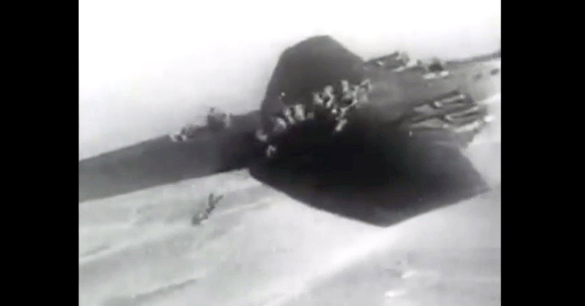 Soviet paratroopers sliding off a Tupolev TB-3, shortly before WW2 ...