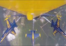 Blue Angels Vertical Break Lookback Footage