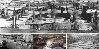 World War II Airplane Boneyards – What a waste!