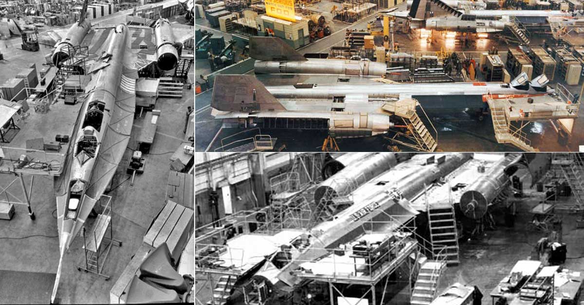 Declassified 1960s Photos Reveal How the SR-71 Blackbird Was Built ...