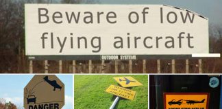 The Funniest Airport Warning Signs Collection