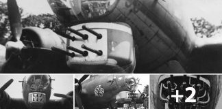 B-17G Fitted With SIX .50Cal Machine Guns In The Chin Turret