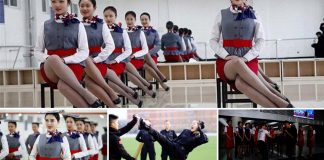 Chinese Flight Attendant Training Is Like a Charm School Boot Camp. . .