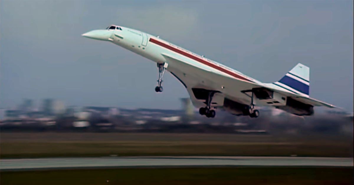 Concorde's First Flight - Aviation Humor