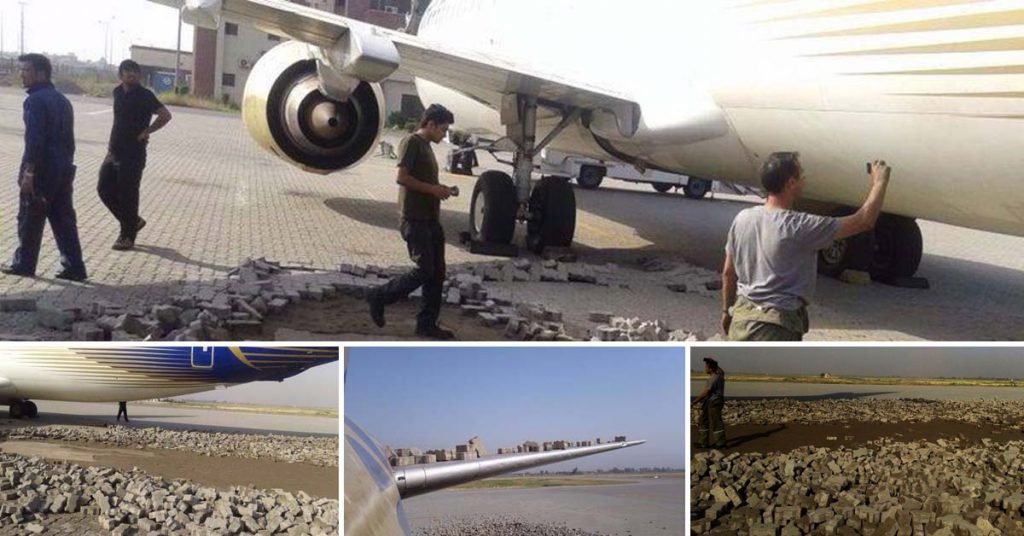 Engaging in a high-power engine runup on paver bricks with a Boeing 737 proved to be a costly mistake.