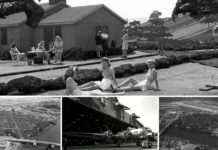 A fake rooftop town built to hide Boeing’s factory from Japanese air strikes