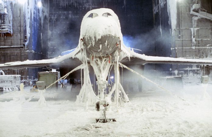 B-1B Arctic Weather Conditions Test Photos - Aviation Humor