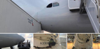 How Not To Drive A Service Truck Around An Airplane
