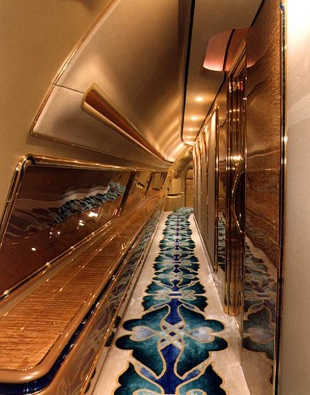 A Look Inside  Sultan  of Brunei  s Private Jet Nicknamed 