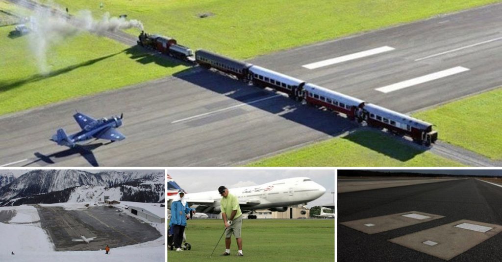 Most Unusual Airport Runways Around the World!