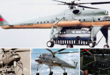 The Largest Soviet Aerial Crane Helicopter – Mil Mi-10 “Harke”