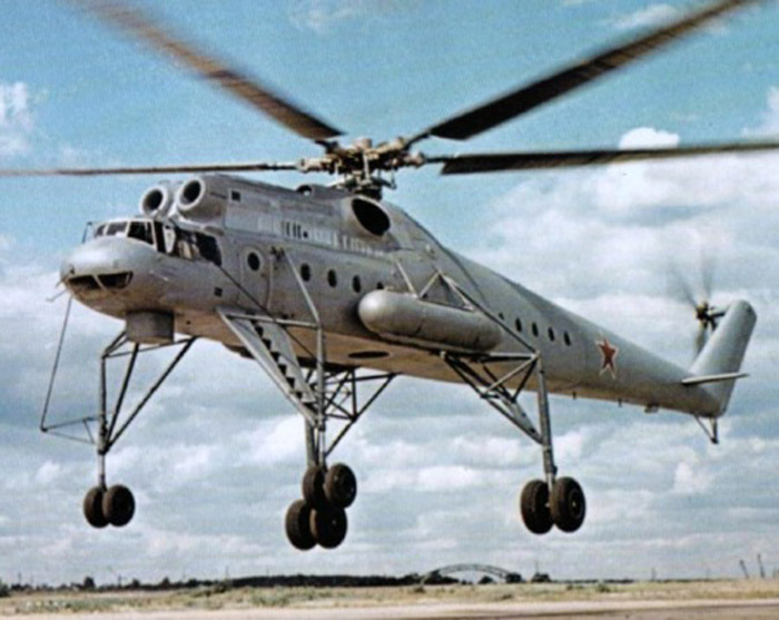 The Largest Soviet Aerial Crane Helicopter - Mil Mi-10 "Harke" - Aviation Humor