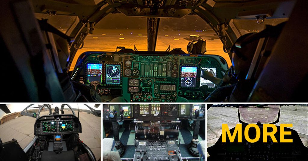US Military Aircraft Cockpits