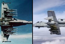 Fully Loaded Fighter Jets Showing Off