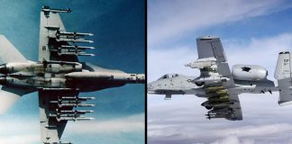 Fully Loaded Fighter Jets Showing Off