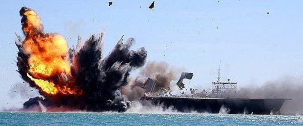 Iranian aircraft carrier