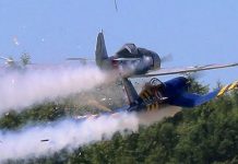 Two Huge RC Aircraft Collide Spectacularly Midair During Airshow Two Huge RC Aircraft Collide Spectacularly Midair During Airshow