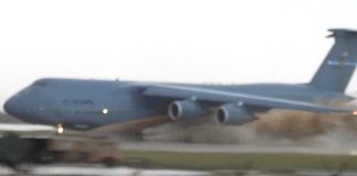 Scariest C-5 Galaxy Takeoff Scariest C-5 Galaxy Airplane Takeoff