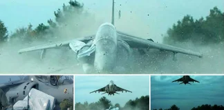Wheels-Up Harrier Jump Jet Landing On Mattresses. What Could Possibly Go Wrong? Wheels-Up Harrier Jump Jet Landing On Mattresses