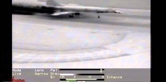 Thermal footage of Concorde take-off from Heathrow airport