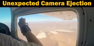 Camera Gets Sucked out of Airplane Window Camera Gets Sucked out of Airplane Window
