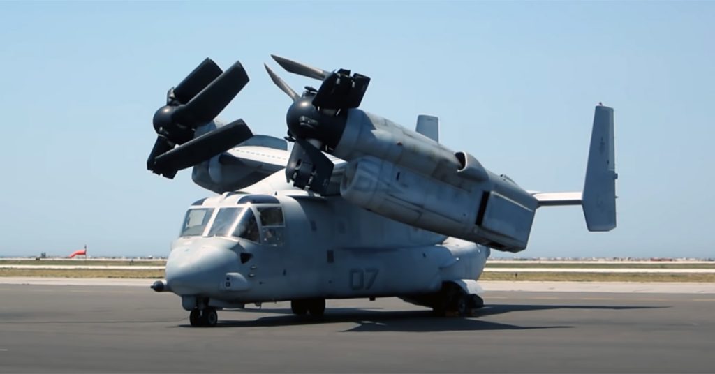 Unfolding the MV-22 Osprey