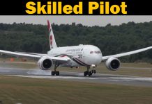 Boeing 787 Dreamliner Skilled Pilot Combat Short Landing Boeing 787 Dreamliner Skilled Pilot Combat Short Landing