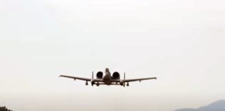 Two A-10 Thunderbolts Surprise These Guys And Use Them For Target Practice Two A-10 Thunderbolt fly by