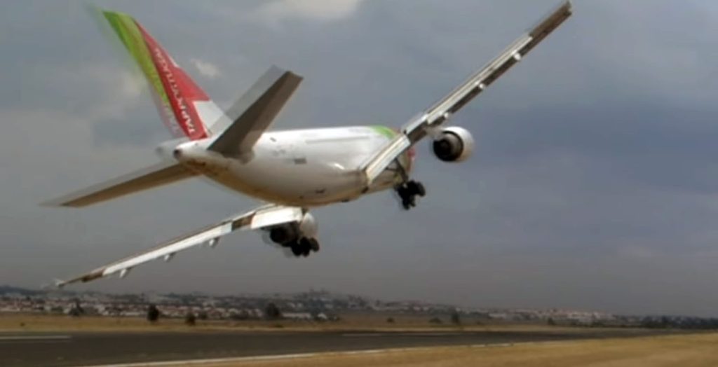 Airbus A310 Low Pass During an Airshow