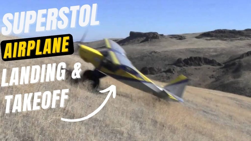 Pilot Lands His Airplane On A Hill, Flips Around, And Takes Off
