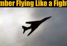 B-1B Bomber Performs Double Aileron Roll B-1B Bomber Performs Double Aileron Roll Avgeeks