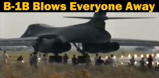 B-1B Lancer Blows Away The Spotters B-1B Lancer Blows Away The Spotters