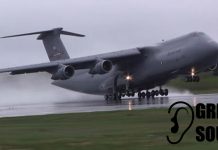 Amazing C-5 Galaxy Screaming Takeoff!!!