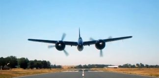 Grumman F-7F Tigercat Airplane Low Pass! Warbird With A Wicked Sound. Grumman F-7F Tigercat Airplane Low Pass