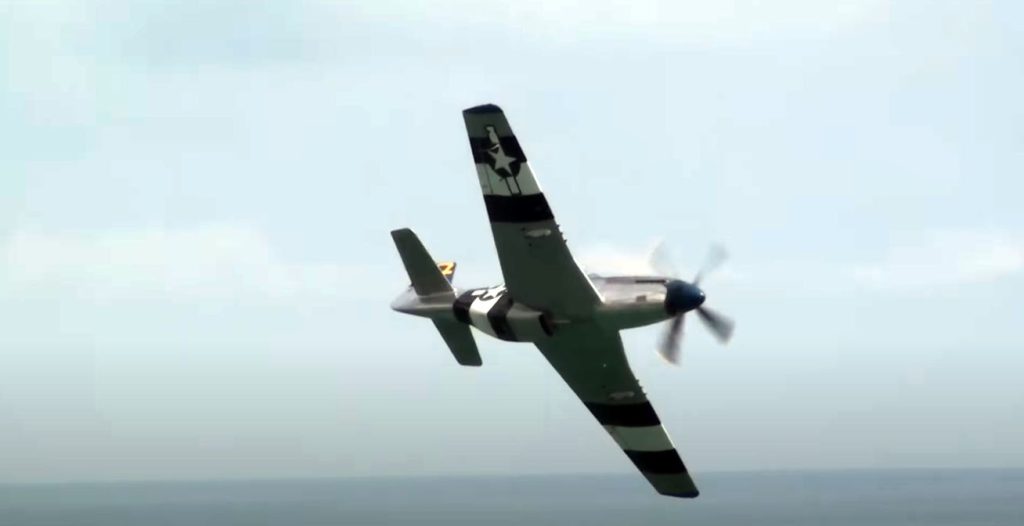The P-51 Mustang's unmistakable whistle sound is often described as haunting and melodic. Pilots at the time even referred to it as the "Mozart concerto."