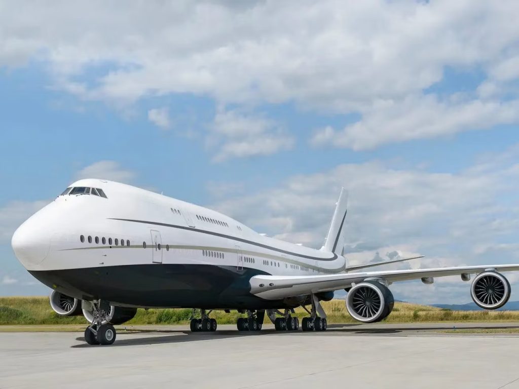 The Boeing 747-8I, also known as the 747-8 Intercontinental, redefines the concept of luxury travel and stands as the largest private jet globally.